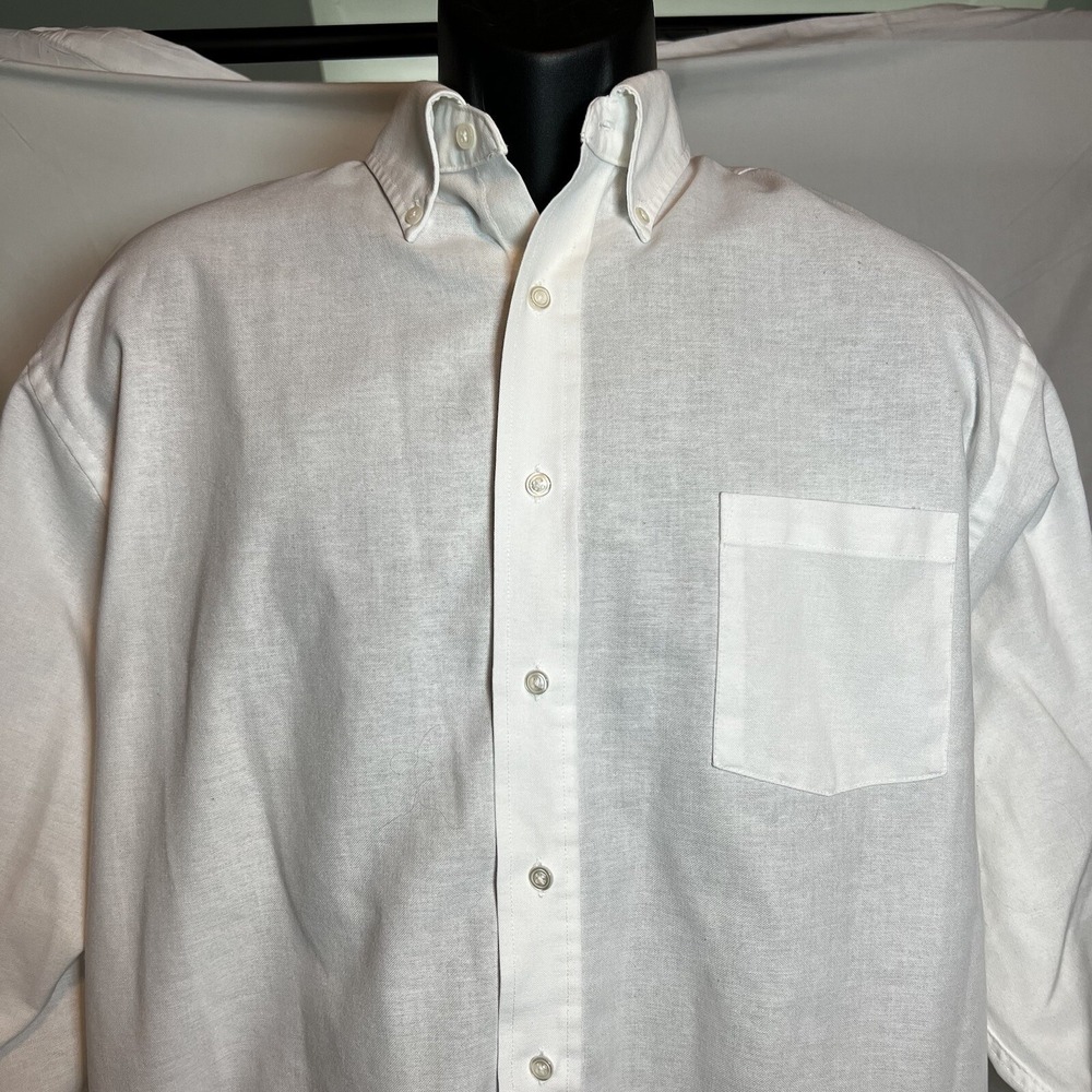 Puritan Long Sleeve Casual Button-Up Shirt Men's Formal Wear Size Large XXL